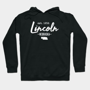 Lincoln Nebraska City State Vintage Hoodie